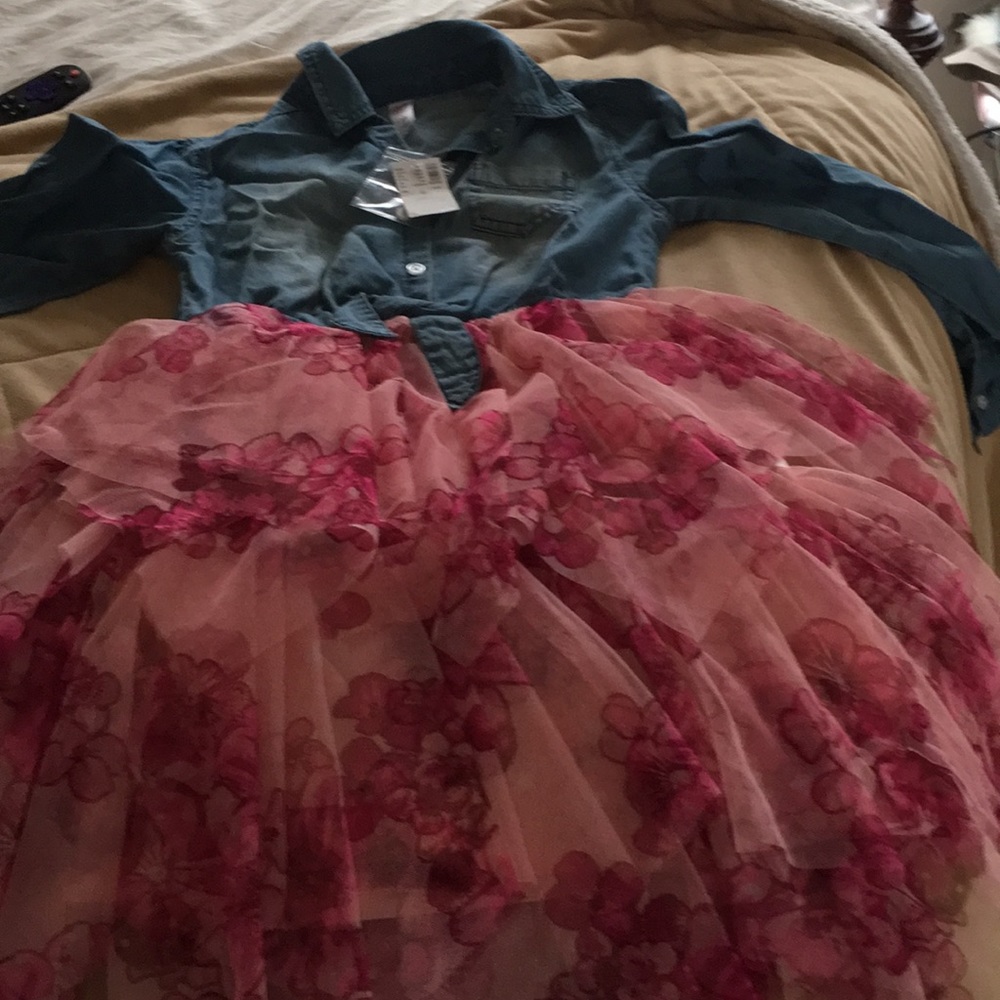 NWT cutest western girlie dress from justice.